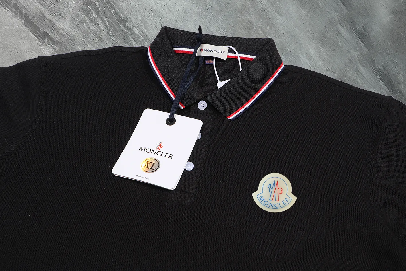 MONCLER~ 2026 New Arrival Quality POLO ， Breathable ， ， ， Quality。 ！ ， ！ LOGO Quality ：Black，White，Gray，Royal Blue Sizes：M~L~XL~2XL~3XL